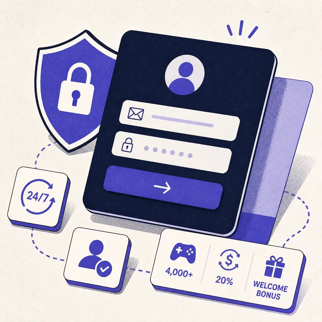 Casino Days Login – Sign In to Your Account visual guide for Casino Days